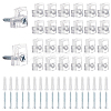 64Sets Plastic Mirror Hanging Kit DIY-CA0003-74-1