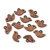 Tibetan Style Alloy Charms TIBEP-A18898-R-FF-3