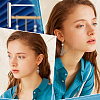 40Pcs Brass Stud Earring Findings KK-BBC0005-21P-5