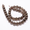 Natural Smoky Quartz Bead Strands G-G735-28-4mm-2