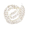 Electroplate Glass Beads Strands EGLA-N012-07C-2