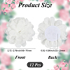12Pcs 3D Chiffon Flower DIY-GF0012-47C-2