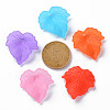 Autumn Theme Transparent Frosted Acrylic Pendants PAF002Y-4