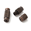 Brass Screw Clasps KK-G186-R-NF-2