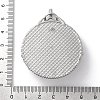 Brass Pendant Cabochon Settings KK-R215-02P-3