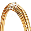 Half Round Brass Wire for Jewelry Making CWIR-WH0003-02-B-3