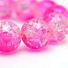 Baking Paint Crackle Glass Bead Strands CCG-S001-4mm-M-4