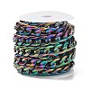 PVD Vacuum Plating 304 Stainless Steel Cuban Link Chains STAS-B020-07M-3