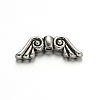 Wing Tibetan Style Alloy Beads TIBEB-ZN-9164-AS-RS-1