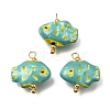Handmade Porcelain Pendants PR-CBA0027-10G-06-1