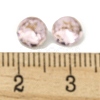 Glass Rhinestone Cabochons RGLA-L029-13B-223-3