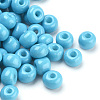 Baking Paint Glass Seed Beads SEED-Q025-4mm-M14-2