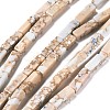 Synthetic Imperial Jasper Beads Strands G-E508-02L-3