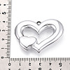 Acrylic Big Pendants OACR-T030-29B-3