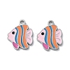 304 Stainless Steel Pendants STAS-C083-10P-02-1