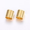 304 Stainless Steel Tube Beads STAS-O098-09G-1