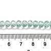 Transparent Baking Paint Glass Beads X1-DGLA-A034-T6mm-D01-4