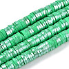 Handmade Polymer Clay Beads Strands CLAY-CJC0015-01F-1