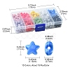 150Pcs 10 Colors Opaque Acrylic Beads OACR-FS0001-46-4