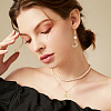 8Pcs 2 Style Rack Plating Brass Micro Pave Cubic Zirconia Pendants KK-BC0011-96-6