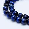 Natural Tiger Eye Beads Strands G-K203-86-8mm-3
