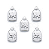 Non-Tarnish 201 Stainless Steel Pendants STAS-N090-LA920-1-2