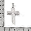 304 Stainless Steel Pendants SA-CBAC939-01P-3
