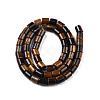 Natural Tiger Eye Beads Strands X-G-N326-150-B02-2