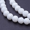 Faceted(32 Facets) Glass Round Beads Strands X-EGLA-J042-8mm-26-1