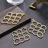 Tibetan Style Alloy Chandelier Components Links TIBE-19491-MG-NR-4