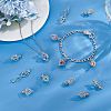 30Pcs Alloy Hollow Teardrop Bead Cage Pendants KK-PH0014-16-2