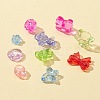 150G 10 Style Transparent Acrylic Beads TACR-FS0001-31-4