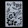 Plastic Reusable Drawing Painting Stencils Templates DIY-F018-B10-3