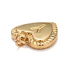 Rack Plating Golden Brass Pendants KK-E260-01G-Y-3
