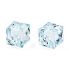 Transparent Acrylic Beads TACR-Q259-10mm-V38-2