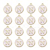 Golden Plated Alloy Charms ENAM-S118-01N-2