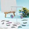 48Pcs 6 Style Rack Plating Alloy Bead FIND-DC0002-05-4