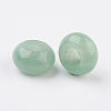 Natural Green Aventurine European Beads G-G740-14x8mm-19-2
