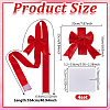 Satin Bowknot Christmas Decoration FIND-WH0816-082-2