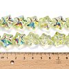 Electroplate Baking Paint Glass Beads Strands EGLA-K061-12A-AB06-4