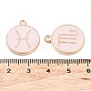 Alloy Enamel Pendants ENAM-S124-01A-09-4