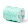 Round Waxed Polyester Cord X-YC-G006-01-1.0mm-34-2