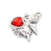 Alloy Pendants PALLOY-V002-17P-01-2