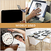 8Pcs 2 Colors Self Adhesive Rubber Furniture Corner Guards AJEW-CN0002-29-4