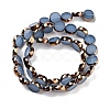 Imitation Jade Glass Beads Strands GLAA-H032-03-02-2
