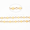 Handmade Brass Flat Sequin Chains CHC-S012-103-4