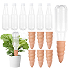6Pcs PET Plastic Bottle with Screw Lid AJEW-NB0009-02A-1