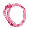 Natural Dyed White Jade Beads Strands G-M402-A01-05-4