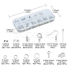 DIY Earring Making Finding Kit DIY-YW0006-42-4