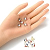 Alloy Enamel Pendants ENAM-YW0002-23-5